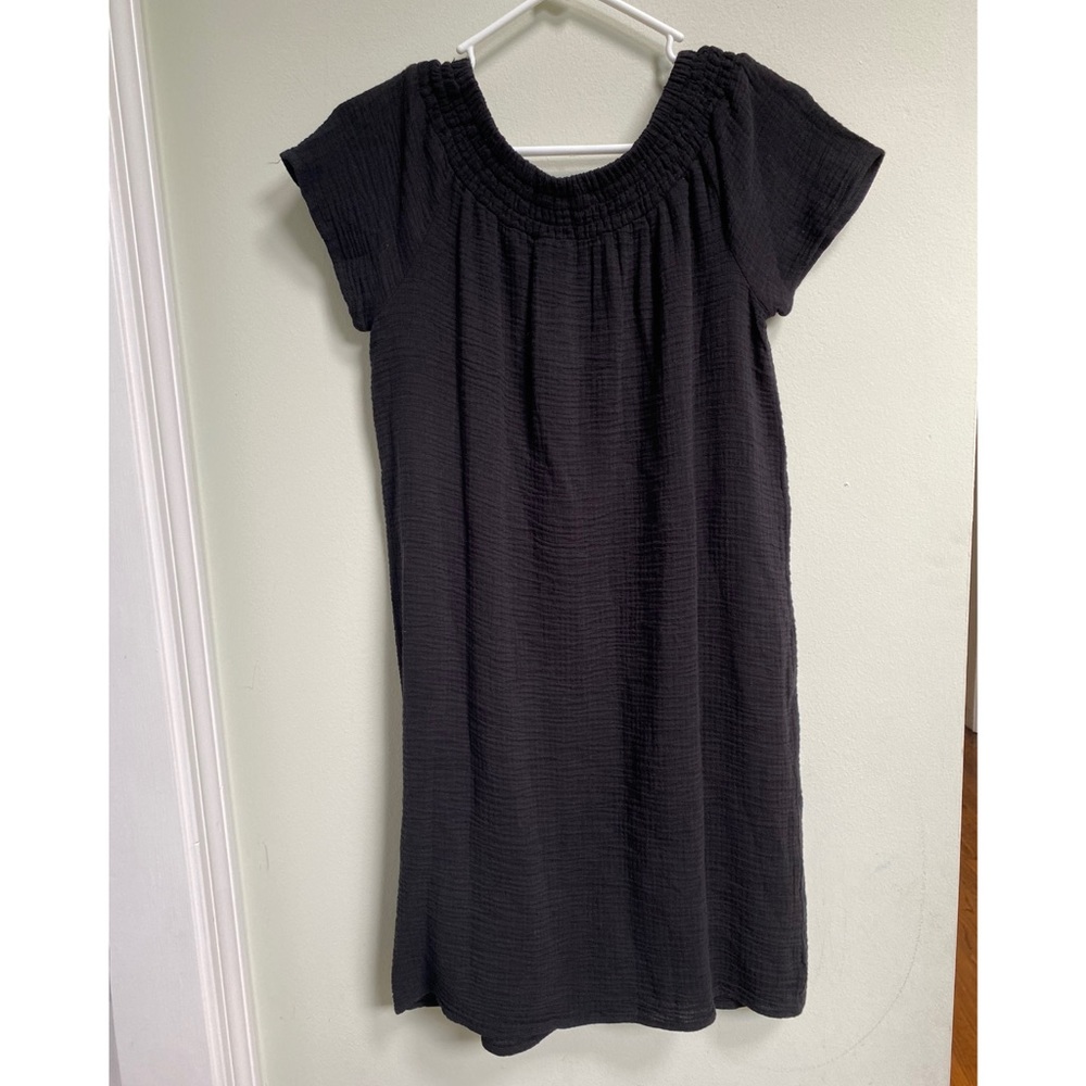100% cotton black dress size small old navy NWT - Picture 2 of 7